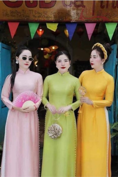 Áo dài tết đẹp