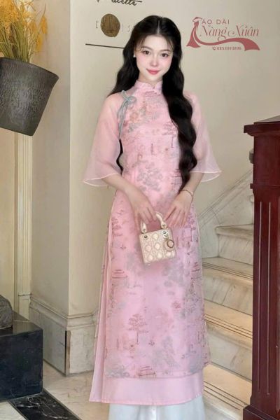 Áo dài tết tay lỡ