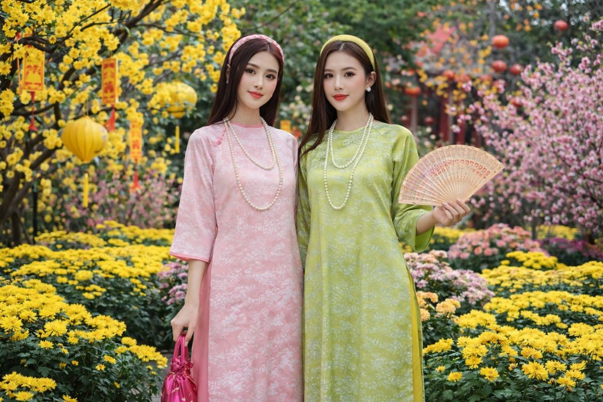 áo dài cách tân nữ