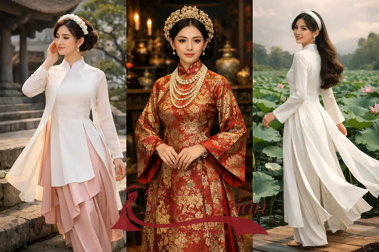 áo dài nữ đẹp nhất 2026 các kiểu phổ biến